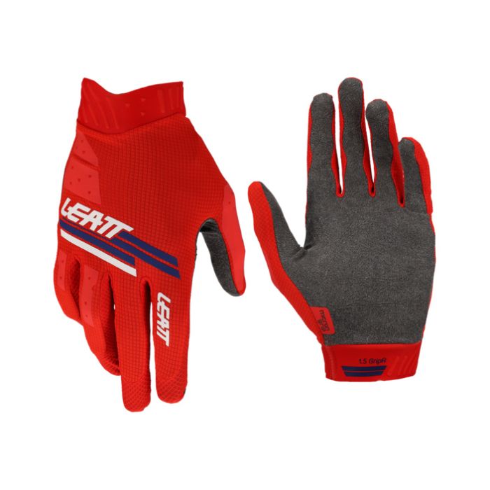 Leatt 2022 Jeugd GPX1.5 Crosshandschoenen Rood maat XXS