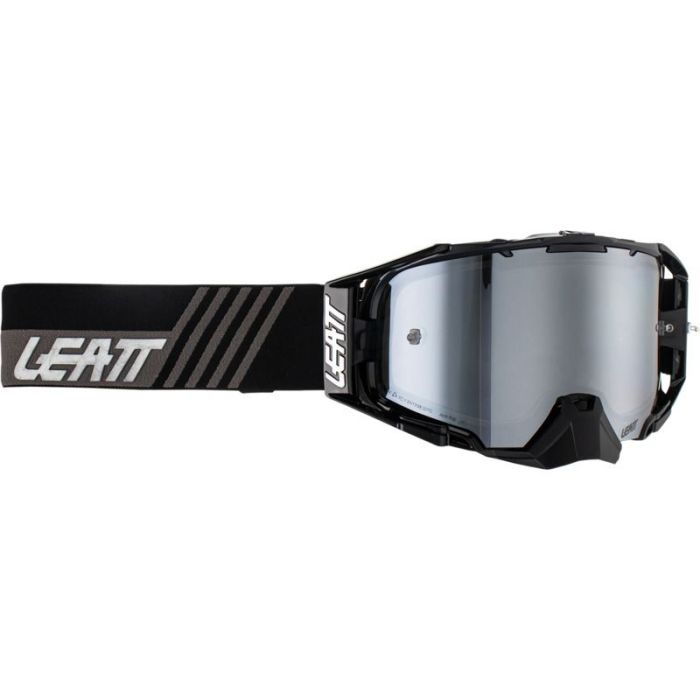 Leatt 2023 Velocity 6.5 Stealth Crossbril Zwart (Lens: Iriz Zilver 50%)