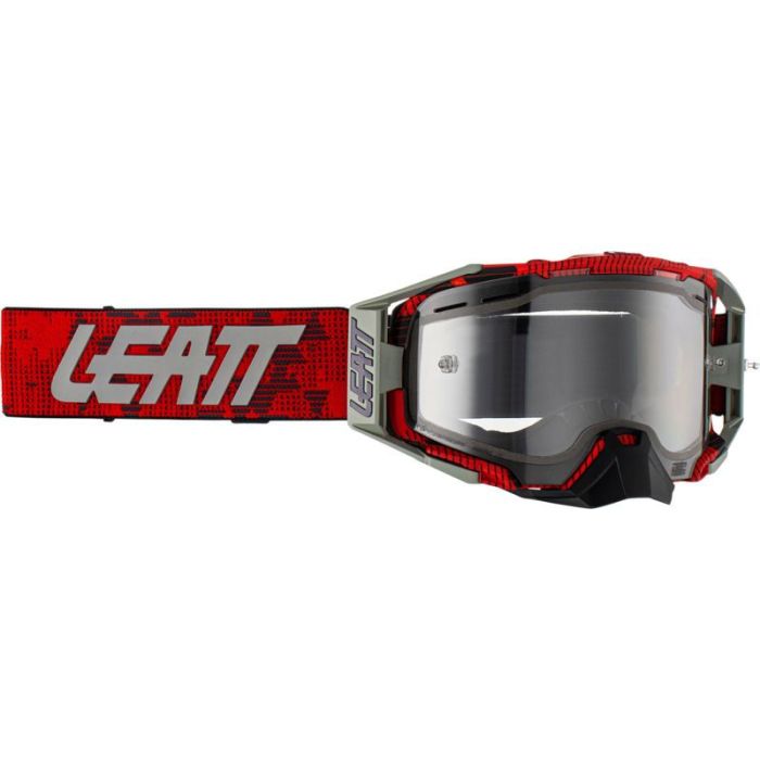 Leatt 2023 Velocity 6.5 JW22 Enduro Crossbril Rood (Lens: Helder 83%)