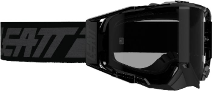 Leatt 2024 Velocity 5.5 Crossbril Zwart / Licht Grijs (Lens: Licht Grijs)