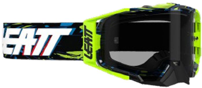 Leatt 2024 Velocity 6.5 Crossbril Groen / Licht Grijs (Lens: Licht Grijs)