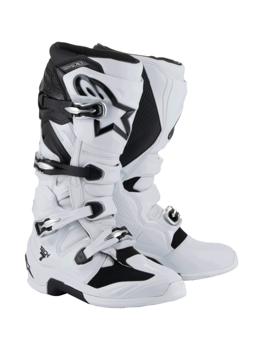 Alpinestars Tech 7 Crosslaarzen Wit / Zwart