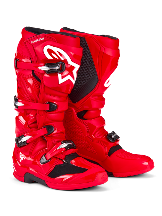 Alpinestars Tech 7 Crosslaarzen Bright Rood