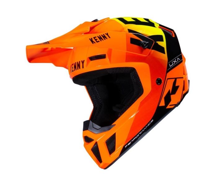 Kenny 2023 Performance Crosshelm Graphic Oranje