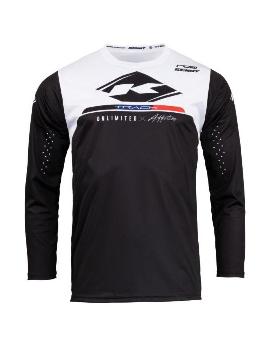 Kenny 2023 Jeugd Track Raw Crossshirt Zwart