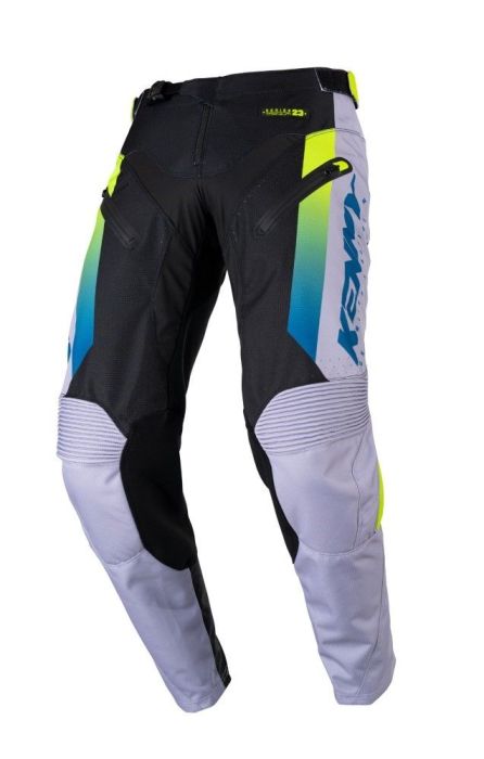 Kenny 2023 Titanium Crossbroek Lime / Zwart