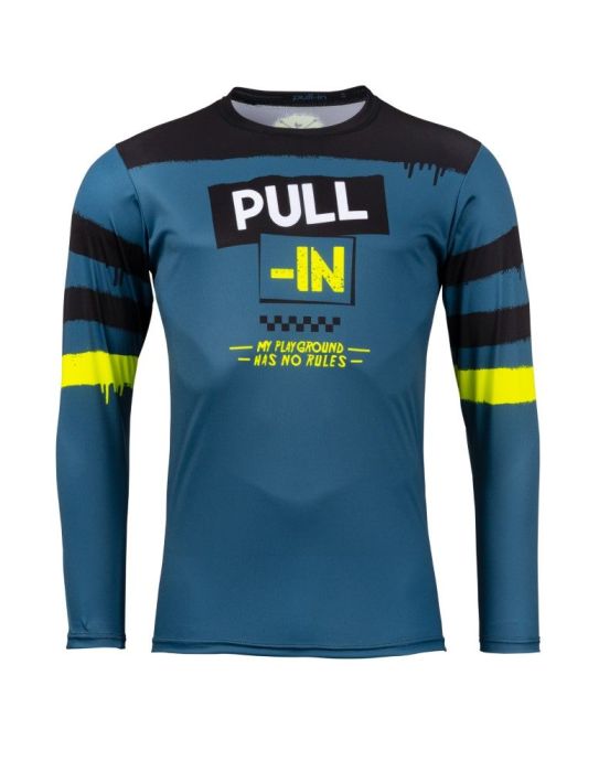 Pull-In 2023 Trash Crossshirt Petrol