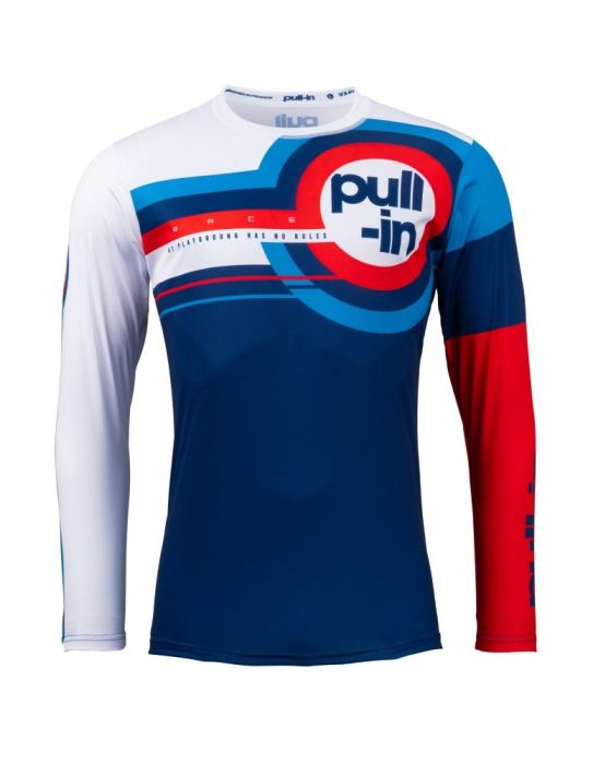 Pull-In 2023 Race Crossshirt Navy / Rood