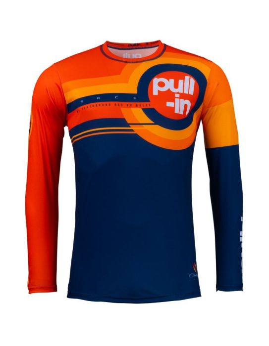 Pull-In 2023 Race Crossshirt Oranje / NavyPull-In 2023 Race Crossshirt Oranje / Navy