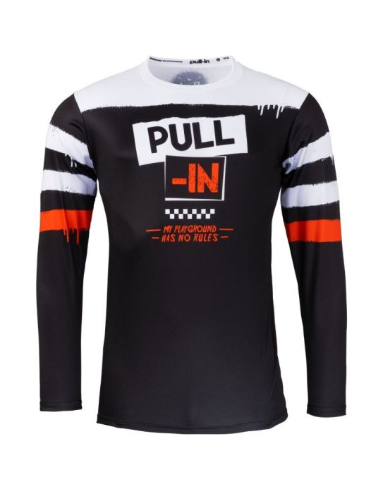 Pull-In 2023 Trash Crossshirt Zwart / Oranje