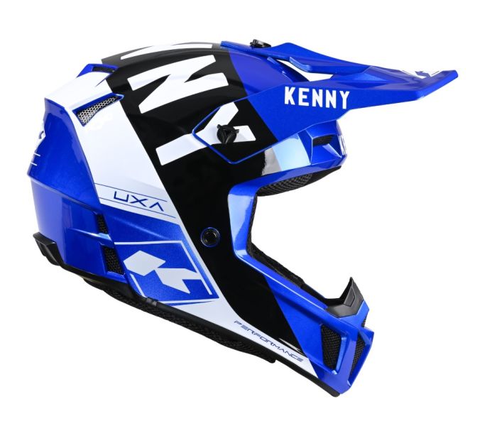 Kenny 2024 Performance Graphic Crosshelm Candy / Blauw