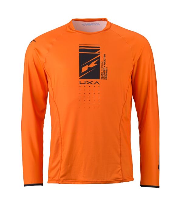 Kenny 2024 Titanium Solid Crossshirt Oranje