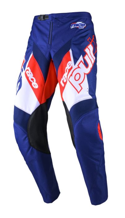 Pull-in 2024 Race Crossbroek Patriot Blauw / Wit / Rood