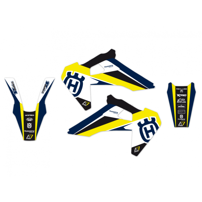 Blackbird Racing Stickerset Dream 4 Husqvarna TC125 TC250 TC50 TC65 TC85 TE250I TE300I 2019