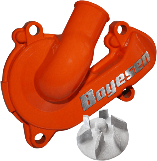 Boyesen Supercooler Waterpomp Oranje Husaberg FE250 2014 FE350 2013-2014 Husqvarna FC250 FC350 2014-2015 FE250 FE350 2014-2016 FE350S 2016 KTM EXC-F250 2013-2016 EXC-F350 2011-2016 SXF250 2013-2015 SXF350 2011-2015