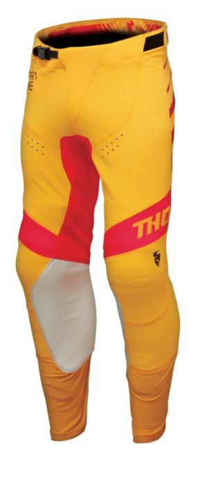 Thor 2024 Prime Analog Crossbroek Lemon Geel / Rood