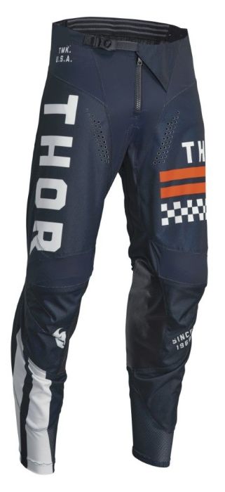 Thor 2023 Jeugd Pulse Combat Crossbroek Midnight / Vintage Wit