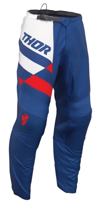 Thor 2024 Sector Checker Jeugd Crossbroek Navy / Rood