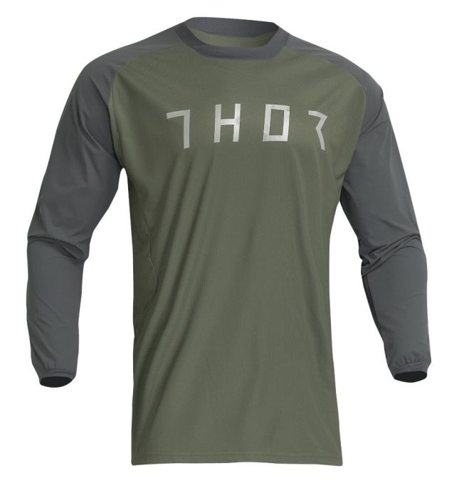 Thor 2023 Terrain Crossshirt Army / Antraciet