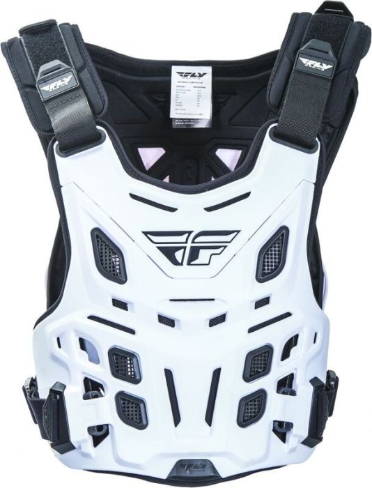 Fly Racing Revel CE Race Bodyprotector Wit maat One Size