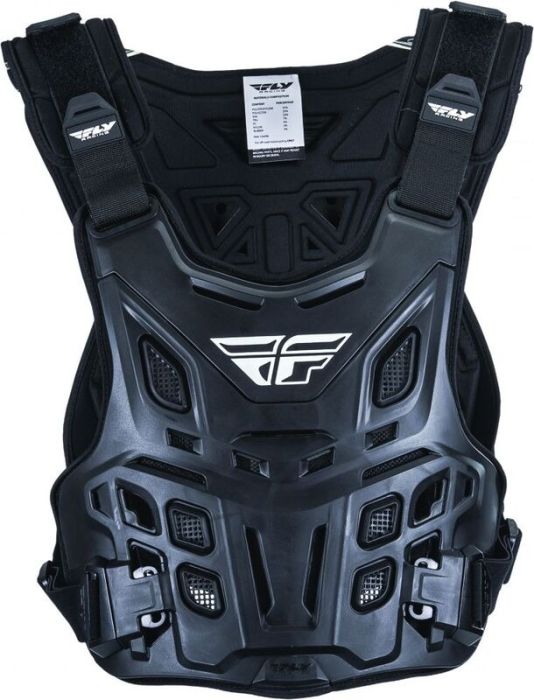 Fly Racing Revel CE Race Bodyprotector Zwart maat One Size