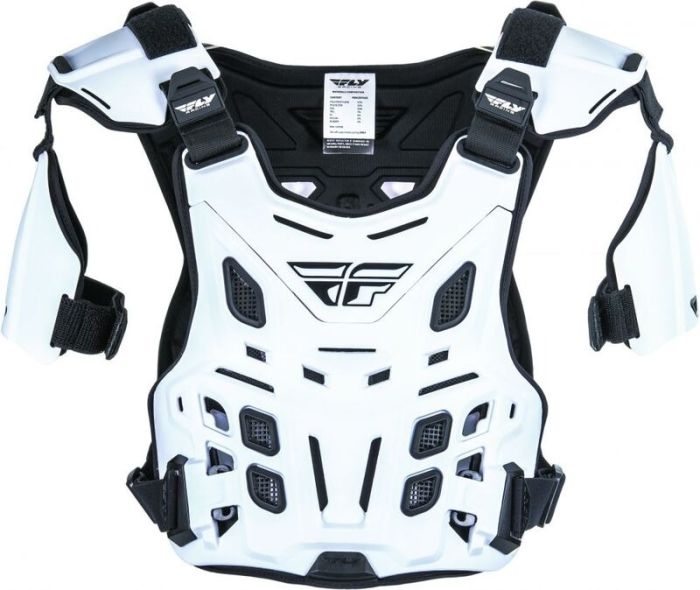 Fly Racing Revel CE Bodyprotector Wit maat One Size