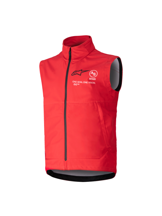 Alpinestars 2025 Techstar Softshell Jeugd Softshell Vest Rood 