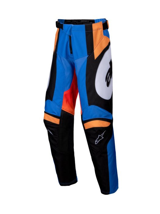 Alpinestars 2025 Racer Melt Jeugd Crossbroek Oranje / Blauw 