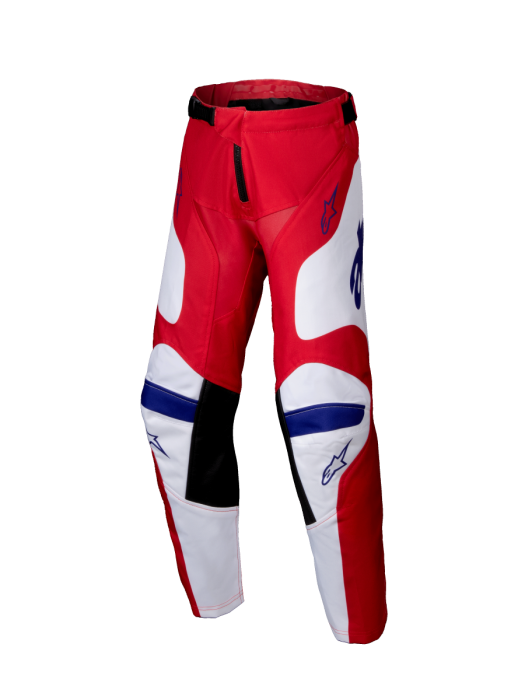 Alpinestars 2025 Racer Veil Jeugd Crossbroek Rood / Wit 