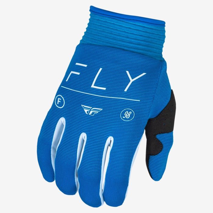 Fly Racing 2024 F-16 Riding Gear jeugd Crosshandschoenen True Blauw / Wit