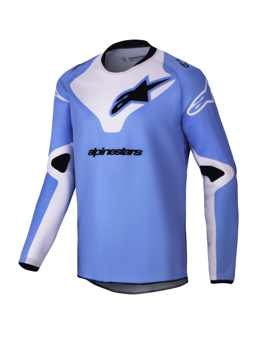 Alpinestars 2025 Racer Veil Jeugd Crossshirt Paars / Zwart 