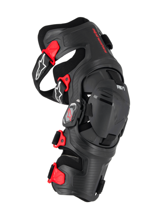 Alpinestars RK-7 Plasma Kniebraces Zwart / Rood