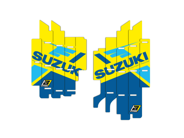 Blackbird Stickers Radiateurlamellen Team KSRT Suzuki 2022 Suzuki RMZ450 2018-2022