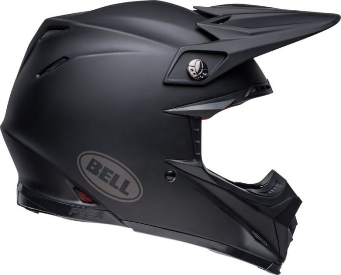 Bell 2023 Moto-9S Flex Solid Crosshelm Mat Zwart