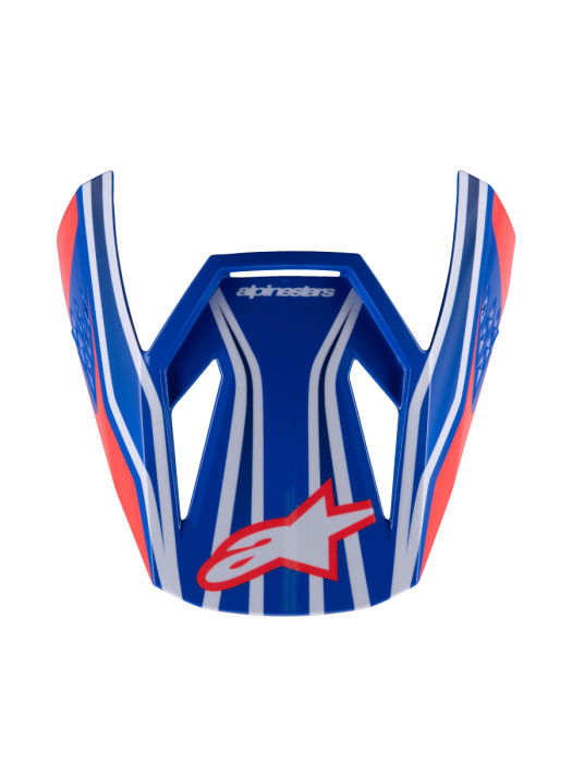 Alpinestars 2025 Supertech M3 Wurx Jeugd Helmklep Blauw / Rood / Wit / Zwart 