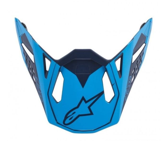 Alpinestars 2022 S-M10 Meta Helmklep Mat Blauw