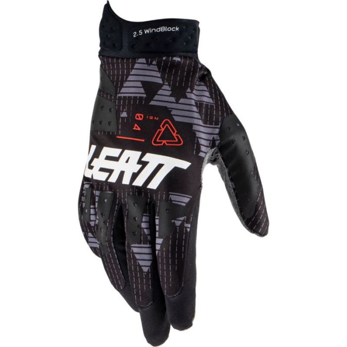 Leatt 2023 Moto 2.5 Windblock Crosshandschoenen Zwart