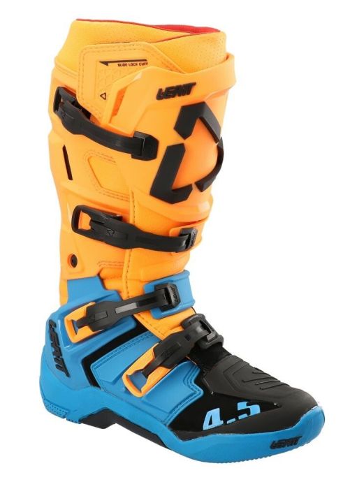 Leatt 2021 Motocross Stiefel GPX 4.5 Orange / Blau