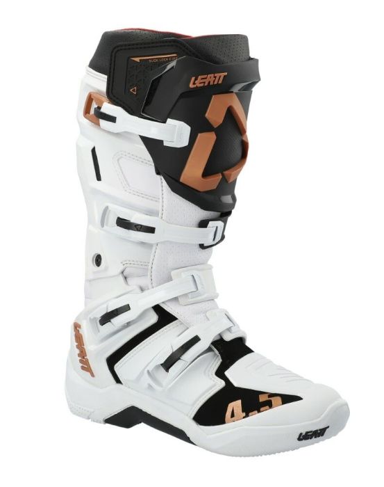 Leatt 2021 Motocross Stiefel GPX 4.5 Weiß / Schwarz