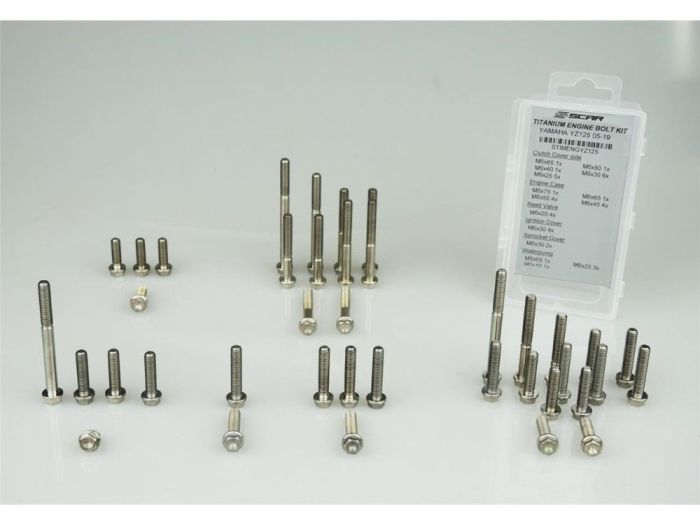 Scar Titan Block Bolt Set 49 Stück