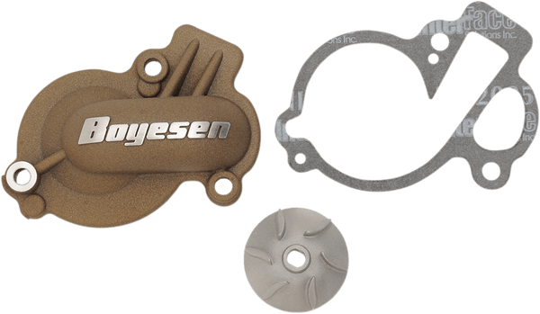 Boyesen Supercooler Waterpomp Magnesium GasGas EX450F MC450F 2021-2023 Husqvarna FC450 2016-2021 FE450 2017-2019 FE501 FE501S FS450 FX450 2017-2022 KTM EXC-F450 2016-2021 EXC-F500 2017-2022 SXF450 2016-2023