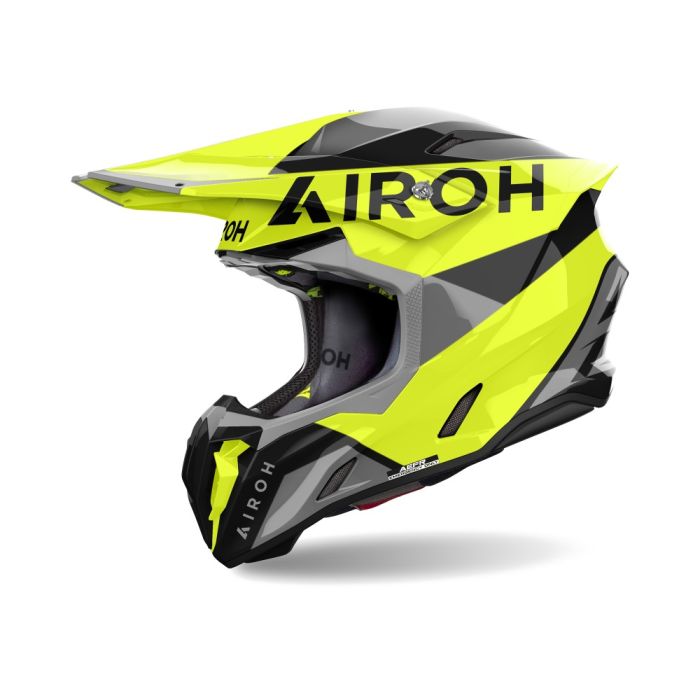 Airoh 2024 Twist 3.0 King Crosshelm Mat Geel