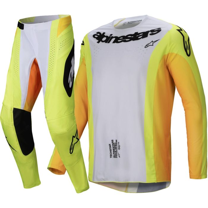 Alpinestars 2025 Techstar Melt Crosspak Geel / Zwart