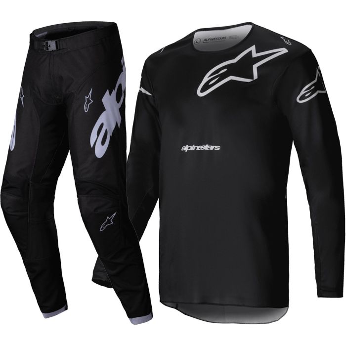 Alpinestars 2025 Racer Graphite Jeugd Crosspak Zwart / Grijs 