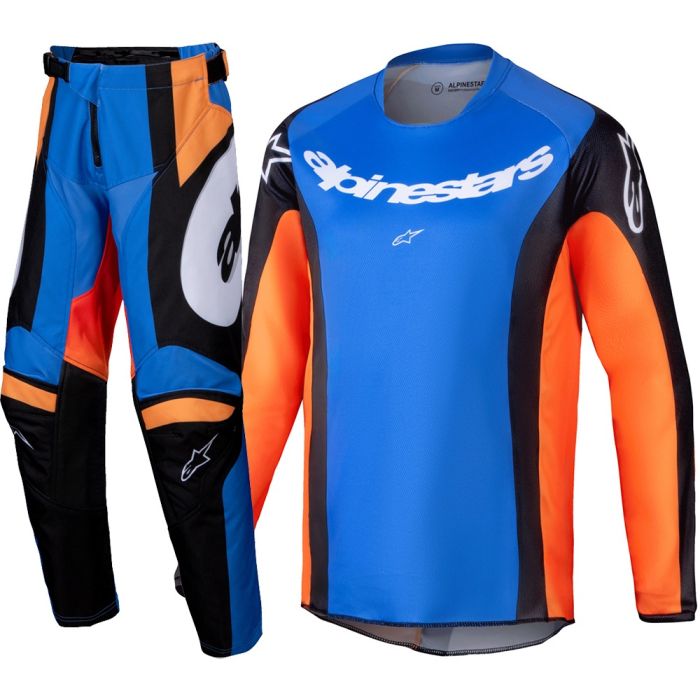 Alpinestars 2025 Racer Melt Jeugd Crosspak Oranje / Blauw 