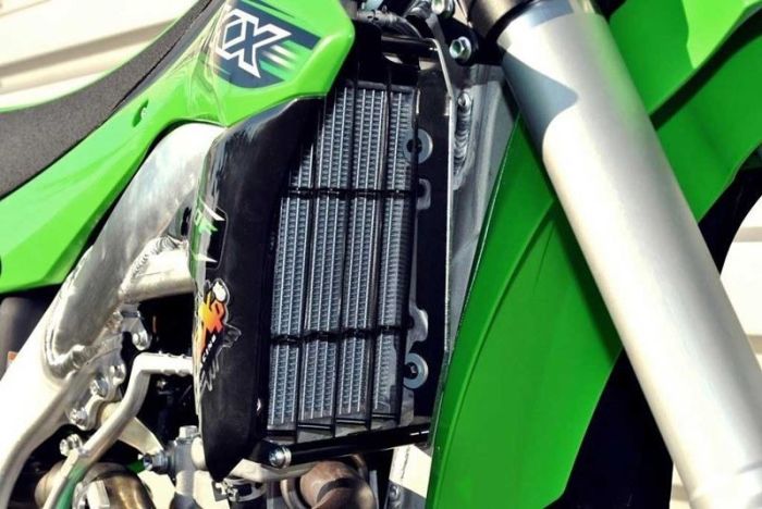 AXP Aluminium Radiateurbeschermers Kawasaki KX450F 2016-2018