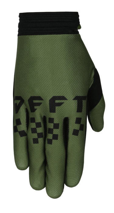 Deft Family Motocross Handschuhe Catalyst Race Surplus Grün