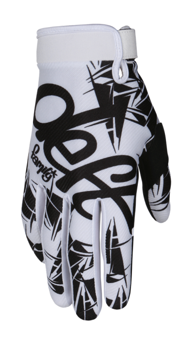 Deft Family Motocross Handschuhe der Familie Eqvlnt Reflect White / Black