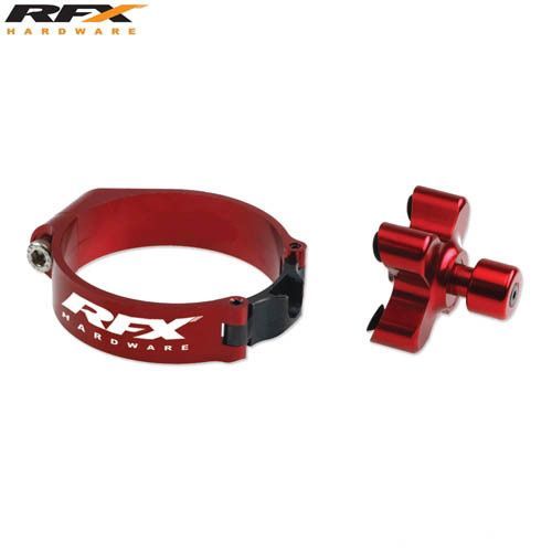 RFX Pro Series Headstart Systeem Honda CR250 1997-2007 CRF250R 2004-2017 CRF450R 2004-2016 Kawasaki KX250F KX450F 2006-2017 Suzuki RM125 RM250 2002-2008 RMZ250 RMZ450 2007-2017 Rood