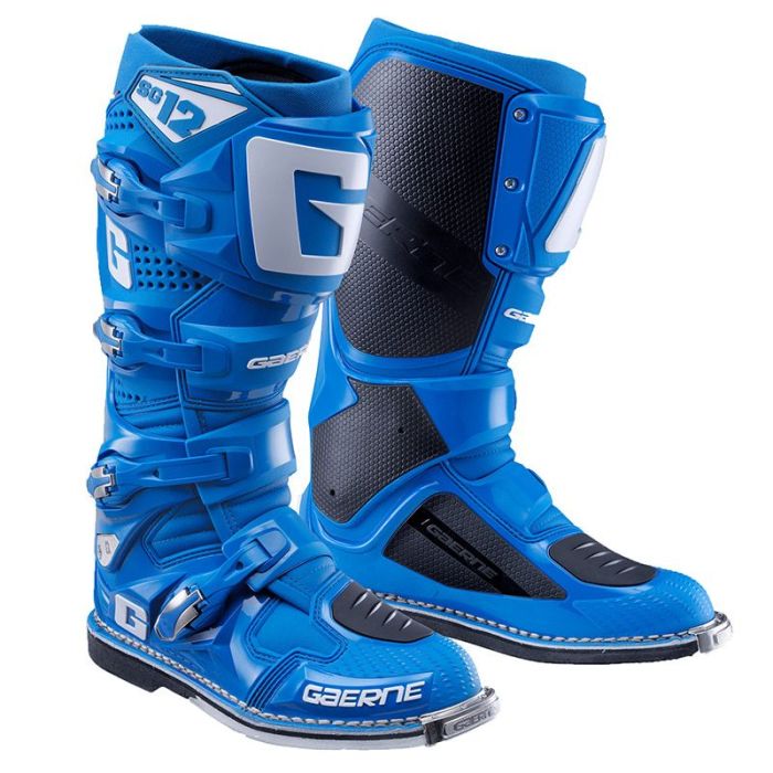 Gaerne SG-12 Motocross Stiefel Full Blue